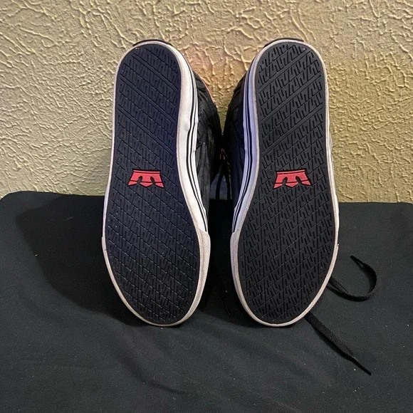 Supra Sneakers - Pink and Black with Blue Accents - Picture 3 of 8